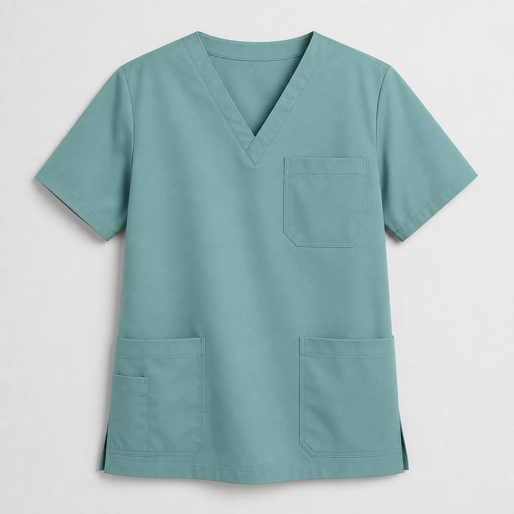 Teal Shift Top
